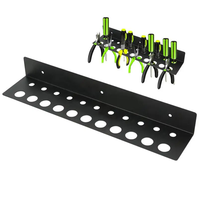 Wall tool storage racks