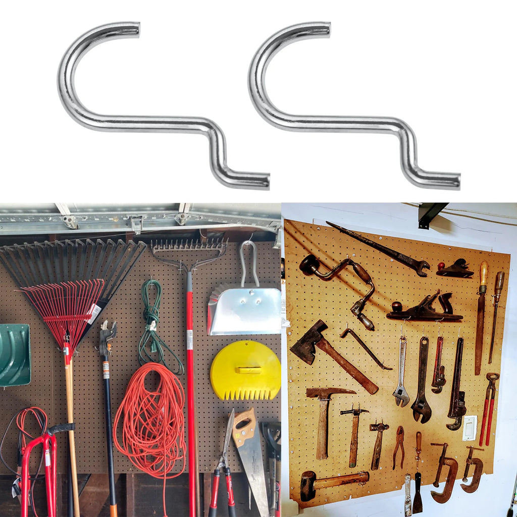 20-piece metal pegboard hook set