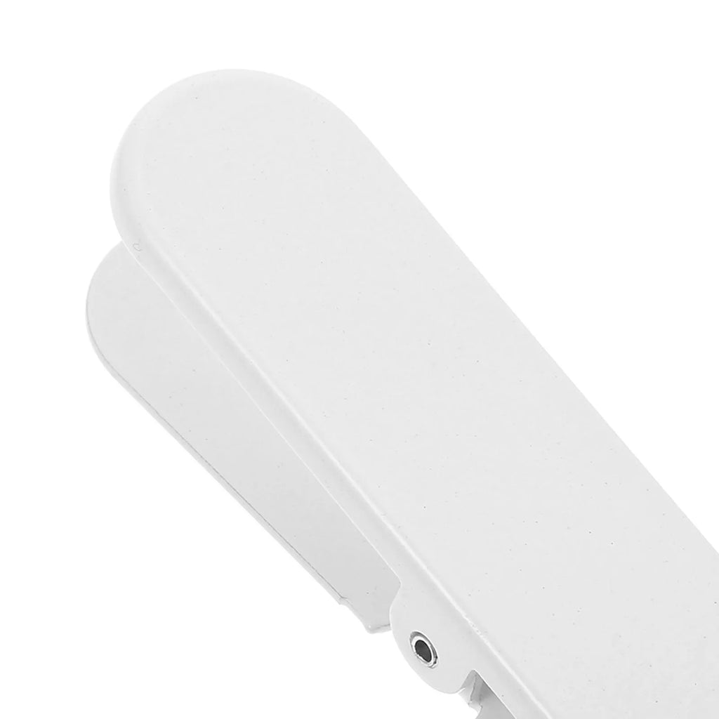 White wall-mount storage clips 2-pack