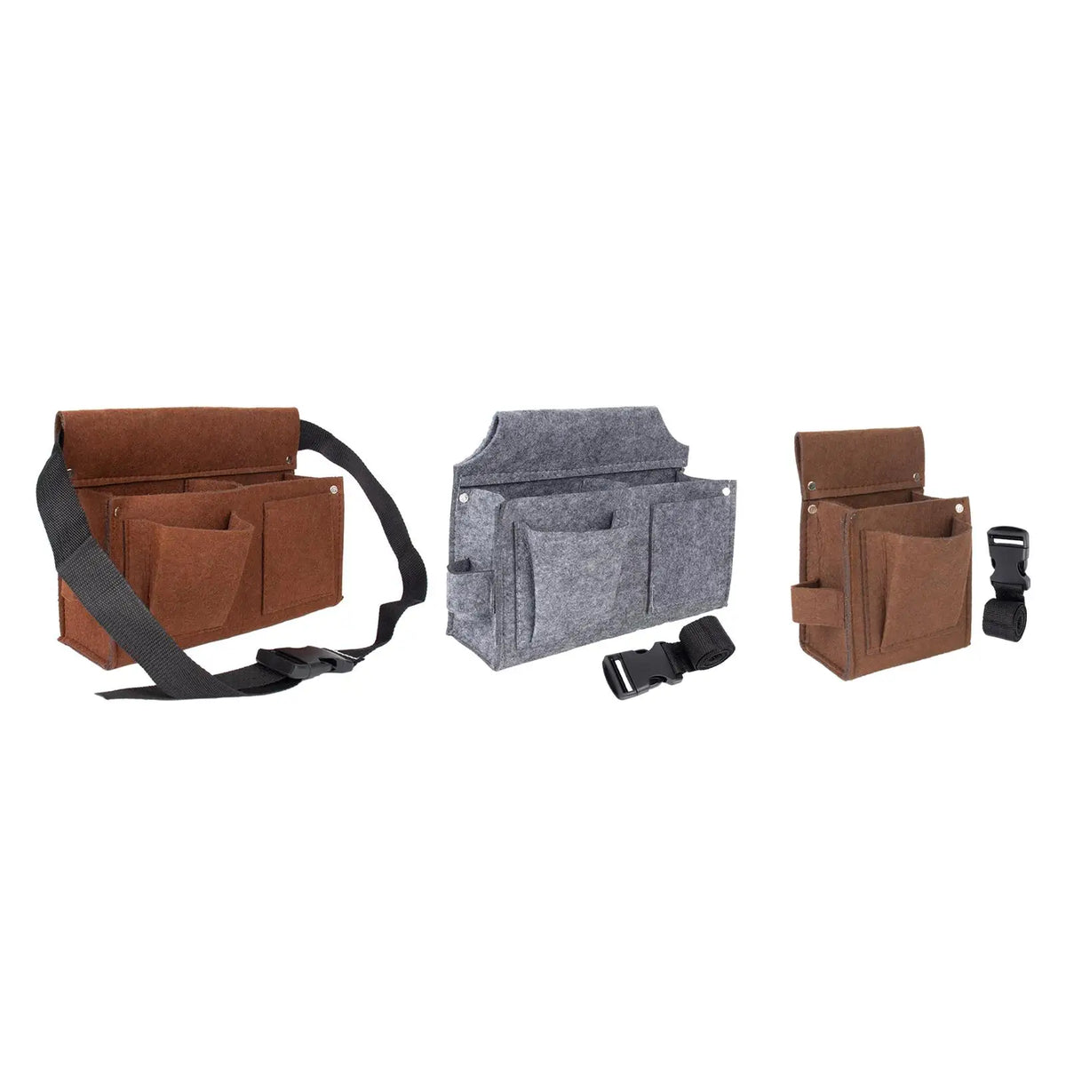 Clip-on belt tool pouch