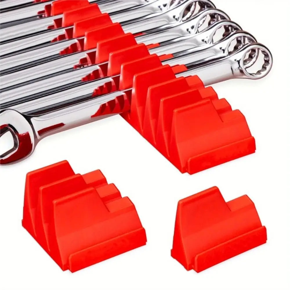 Multi-purpose wall rack for tools and wrenches
