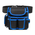 Heavy-duty electrician waist tool bag