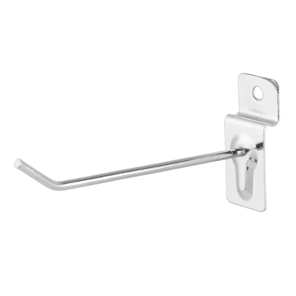 Single-prong pegboard display hooks 5-pack
