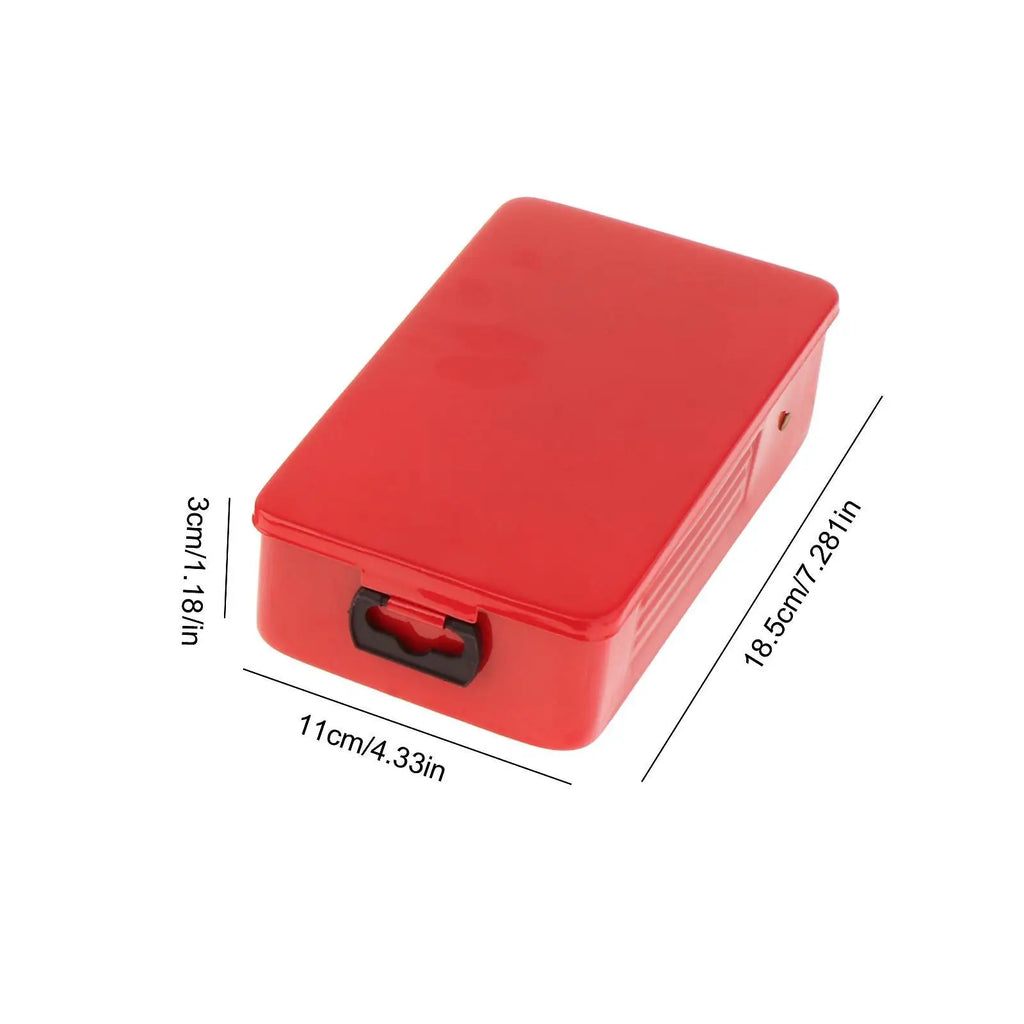 Metal drill bit index case organizer