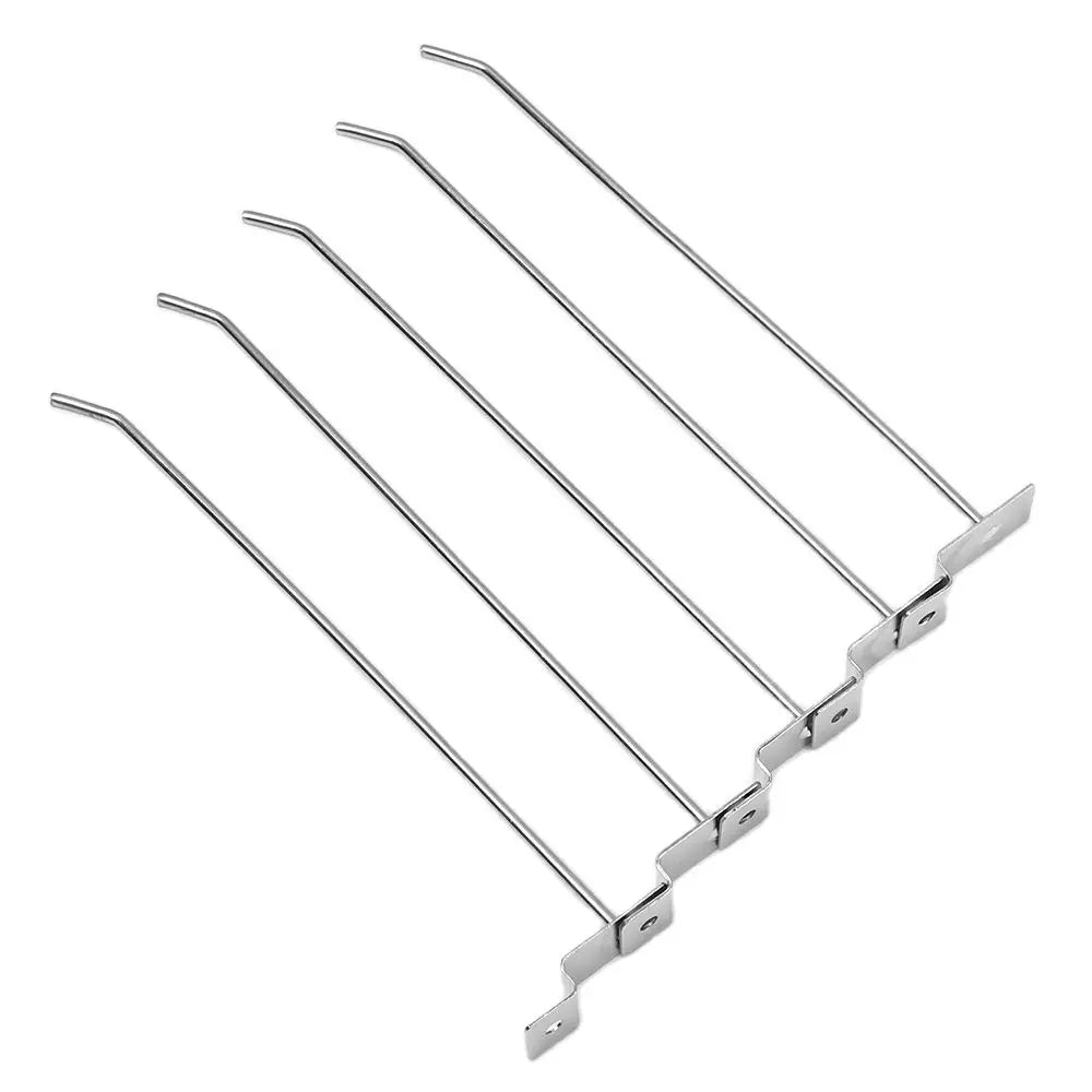 Single-prong pegboard display hooks 5-pack